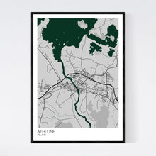 Load image into Gallery viewer, Athlone Town Map Print