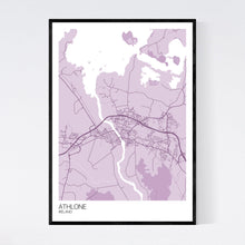 Load image into Gallery viewer, Athlone Town Map Print