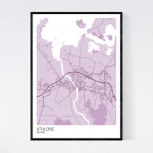 Load image into Gallery viewer, Athlone Town Map Print