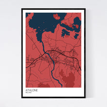 Load image into Gallery viewer, Athlone Town Map Print