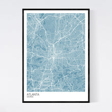 Load image into Gallery viewer, Atlanta City Map Print