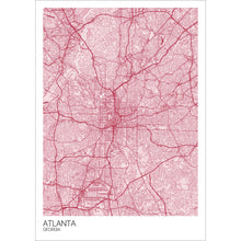 Load image into Gallery viewer, Map of Atlanta, Georgia