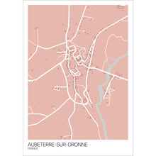 Load image into Gallery viewer, Map of Aubeterre-sur-Dronne, France