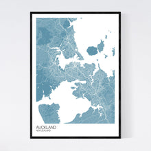 Load image into Gallery viewer, Auckland City Map Print