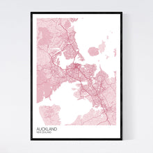 Load image into Gallery viewer, Auckland City Map Print