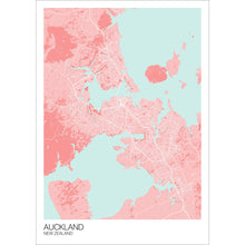 Load image into Gallery viewer, Map of Auckland, New Zealand