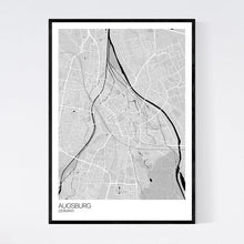 Load image into Gallery viewer, Augsburg City Map Print
