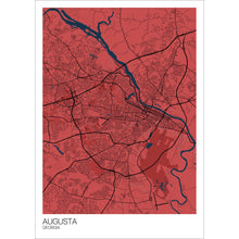 Load image into Gallery viewer, Map of Augusta, Georgia