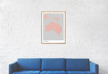 Load image into Gallery viewer, Map of Australia, Australaisa