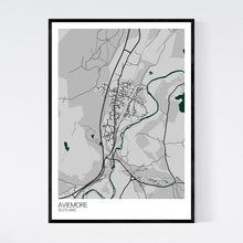 Load image into Gallery viewer, Aviemore Town Map Print