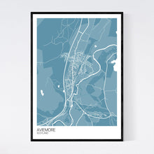 Load image into Gallery viewer, Aviemore Town Map Print