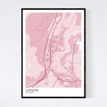 Load image into Gallery viewer, Aviemore Town Map Print