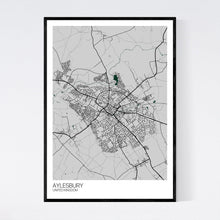 Load image into Gallery viewer, Aylesbury City Map Print