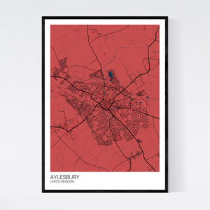 Map of Aylesbury, United Kingdom