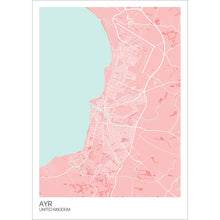 Load image into Gallery viewer, Map of Ayr, United Kingdom