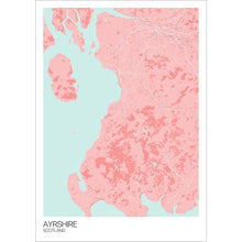 Load image into Gallery viewer, Map of Ayrshire, Scotland