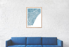 Load image into Gallery viewer, Map of Badalona, Spain