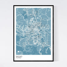Load image into Gallery viewer, Map of Baguio, Philippines