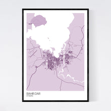 Load image into Gallery viewer, Bahir Dar City Map Print