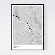 Load image into Gallery viewer, Bakewell Town Map Print