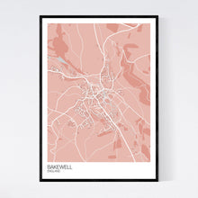 Load image into Gallery viewer, Bakewell Town Map Print