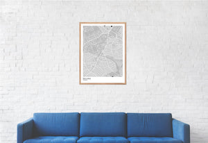 Map of Balham, London