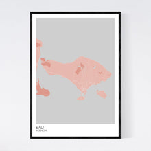 Load image into Gallery viewer, Map of Bali, Indonesia
