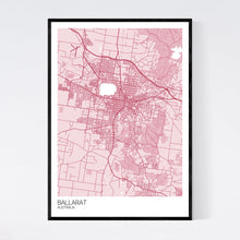 Load image into Gallery viewer, Map of Ballarat, Australia