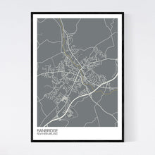 Load image into Gallery viewer, Banbridge Town Map Print
