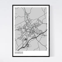 Load image into Gallery viewer, Banbridge Town Map Print