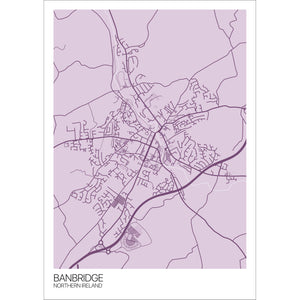 Map of Banbridge, Northern Ireland