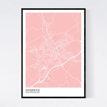 Load image into Gallery viewer, Banbridge Town Map Print
