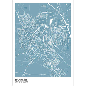 Map of Banbury, United Kingdom