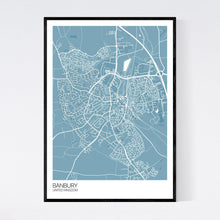 Load image into Gallery viewer, Map of Banbury, United Kingdom
