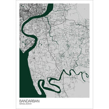 Load image into Gallery viewer, Map of Bandarban, Bangladesh