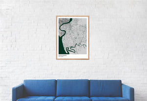 Map of Bandarban, Bangladesh