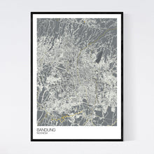 Load image into Gallery viewer, Bandung City Map Print