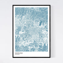 Load image into Gallery viewer, Bandung City Map Print