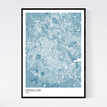 Load image into Gallery viewer, Bangalore City Map Print