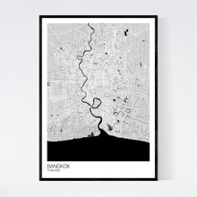 Load image into Gallery viewer, Map of Bangkok, Thailand