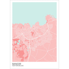 Load image into Gallery viewer, Map of Bangor, Northern Ireland