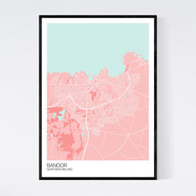 Load image into Gallery viewer, Map of Bangor, Northern Ireland