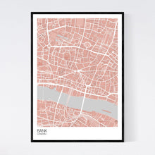 Load image into Gallery viewer, Bank Neighbourhood Map Print