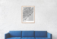 Load image into Gallery viewer, Map of Barcelona, Spain