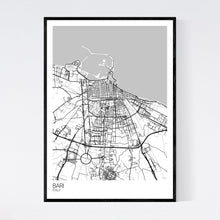 Load image into Gallery viewer, Bari City Map Print