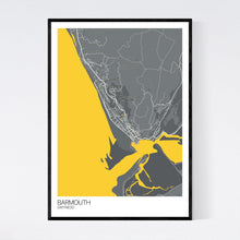 Load image into Gallery viewer, Barmouth Town Map Print