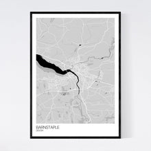 Load image into Gallery viewer, Barnstaple Town Map Print