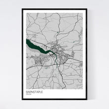 Load image into Gallery viewer, Barnstaple Town Map Print