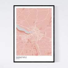 Load image into Gallery viewer, Barnstaple Town Map Print