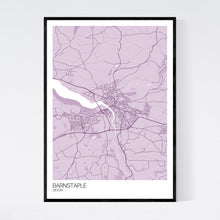 Load image into Gallery viewer, Barnstaple Town Map Print